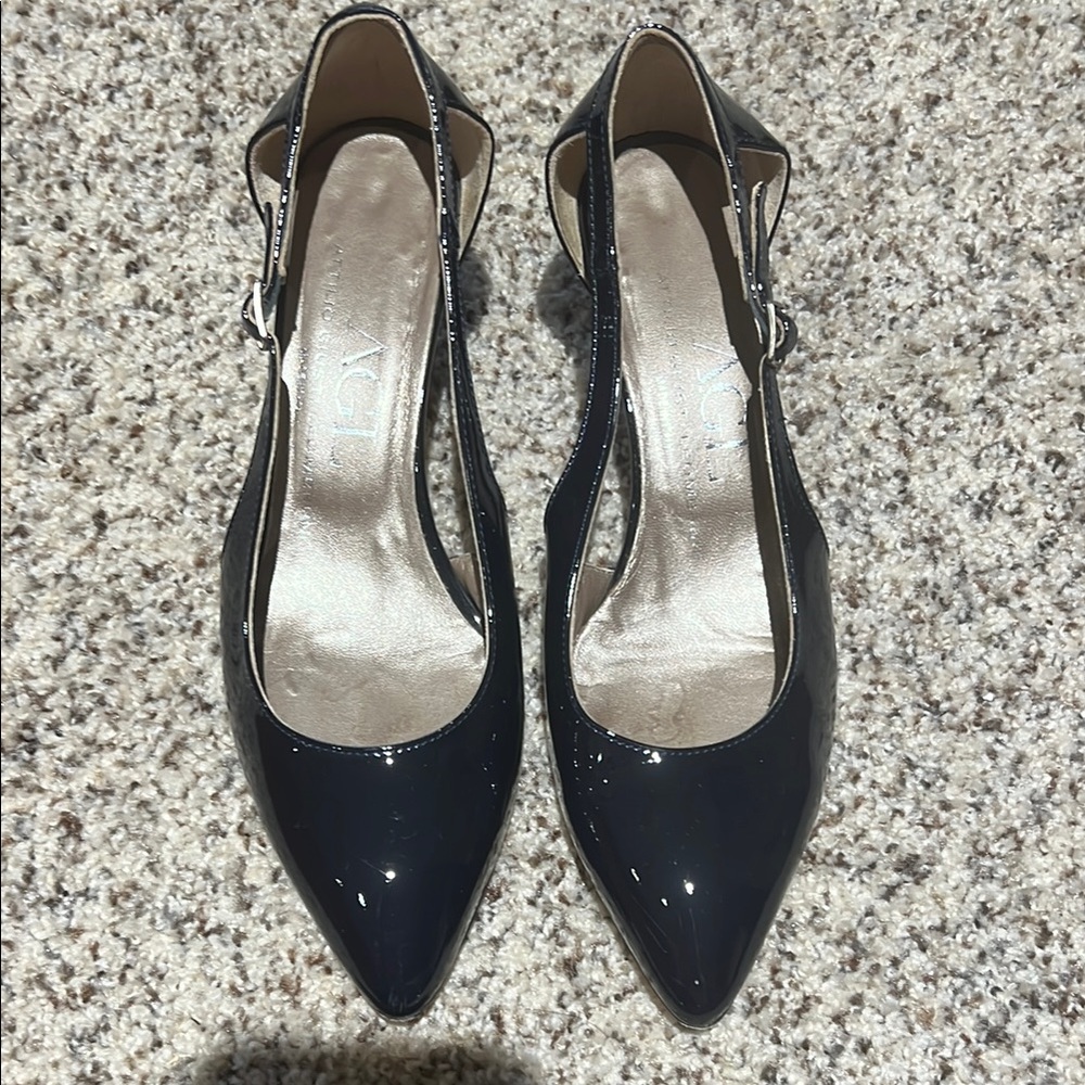 AGL Navy Shoes size 36.5